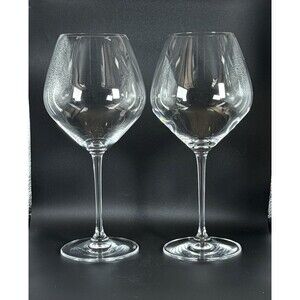 RIEDEL Extreme Pinot Noir Wine Glasses, Set of 2 Crystal Clear 9”